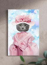 Load image into Gallery viewer, Southern Belle - Custom Pet Portrait - NextGenPaws Pet Portraits