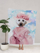 Load image into Gallery viewer, Southern Belle - Custom Pet Blanket - NextGenPaws Pet Portraits
