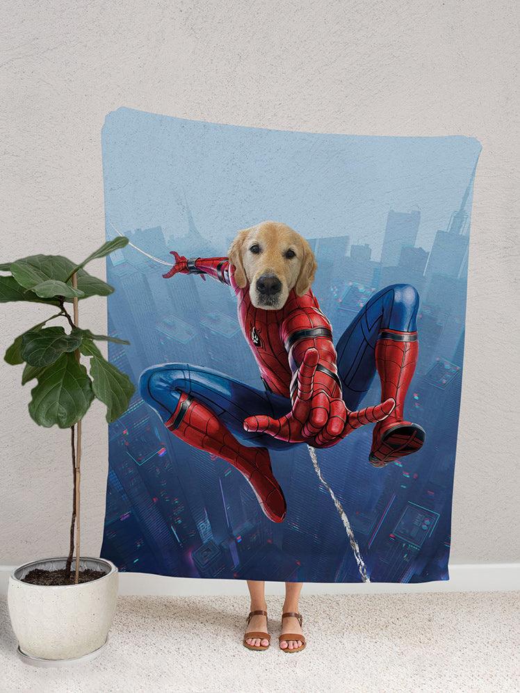 SpiderPaw - Custom Pet Blanket - NextGenPaws Pet Portraits