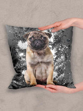 Load image into Gallery viewer, Splash Oil Painting - Custom Pet Pillow - NextGenPaws Pet Portraits