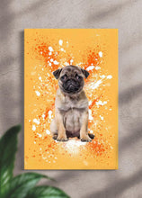 Load image into Gallery viewer, Splash Oil Painting - Custom Pet Portrait - NextGenPaws Pet Portraits
