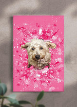 Load image into Gallery viewer, Splash Oil Painting - Custom Pet Portrait - NextGenPaws Pet Portraits