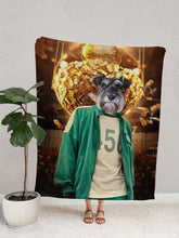 Load image into Gallery viewer, Squid Paw - Custom Pet Blanket - NextGenPaws Pet Portraits
