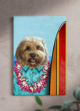 Load image into Gallery viewer, Surfer - Custom Pet Portrait - NextGenPaws Pet Portraits