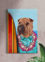 Load image into Gallery viewer, Surfer - Custom Pet Portrait - NextGenPaws Pet Portraits