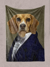 Load image into Gallery viewer, The Ambassador - Custom Pet Blanket - NextGenPaws Pet Portraits