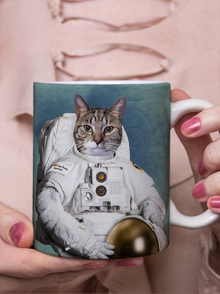 The Astronaut - Custom Pet Mug - NextGenPaws Pet Portraits