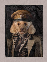 Load image into Gallery viewer, The Captain - Custom Pet Blanket - NextGenPaws Pet Portraits