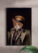 Load image into Gallery viewer, The Captain - Custom Pet Portrait - NextGenPaws Pet Portraits