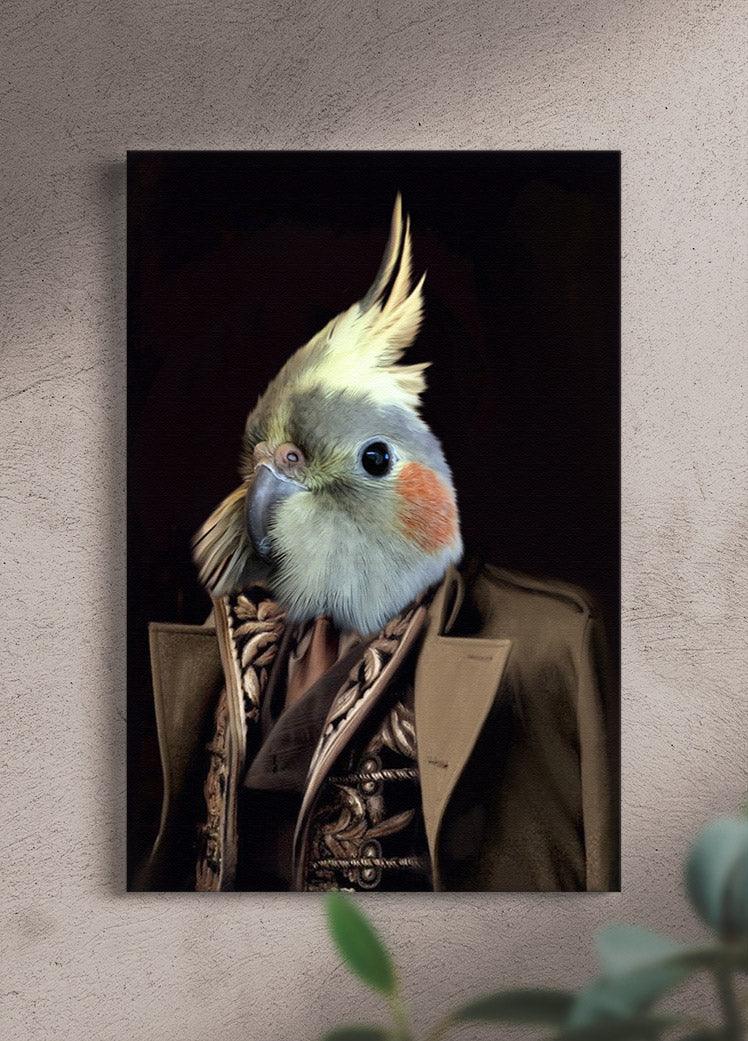 The Captain - Custom Pet Portrait - NextGenPaws Pet Portraits