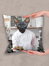 Load image into Gallery viewer, The Chef - Custom Pet Pillow - NextGenPaws Pet Portraits