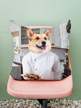 Load image into Gallery viewer, The Chef - Custom Pet Pillow - NextGenPaws Pet Portraits