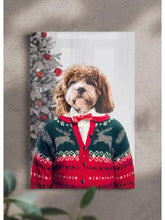 Load image into Gallery viewer, The Christmas Classic - Custom Christmas Pet Portrait - NextGenPaws Pet Portraits