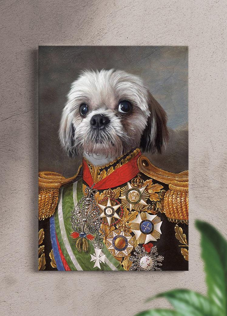 The Colonel - Custom Pet Portrait - NextGenPaws Pet Portraits