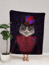 Load image into Gallery viewer, The Countess - Custom Pet Blanket - NextGenPaws Pet Portraits