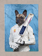 Load image into Gallery viewer, The Cricketer - Custom Pet Blanket