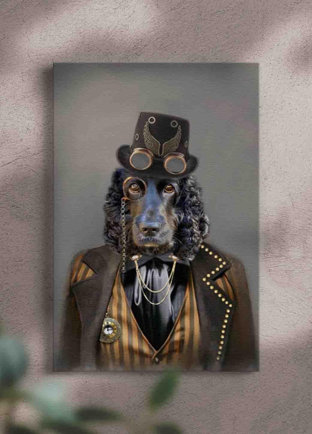 The Doc - Custom Pet Portrait - NextGenPaws Pet Portraits