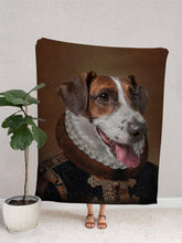 Load image into Gallery viewer, The Duke - Custom Pet Blanket - NextGenPaws Pet Portraits