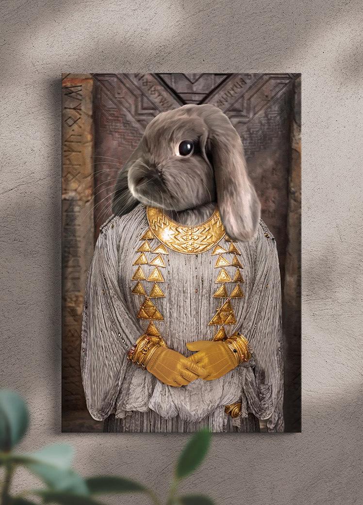 The Dwarf Princess - Custom Pet Portrait - NextGenPaws Pet Portraits