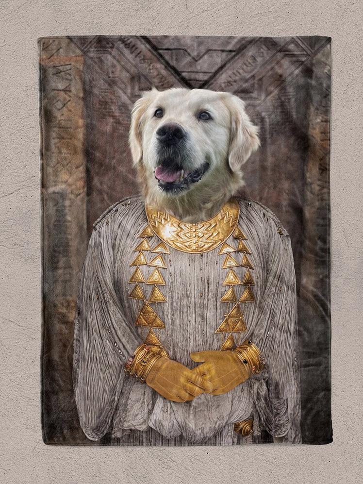 The Dwarf Princess - Custom Pet Blanket - NextGenPaws Pet Portraits