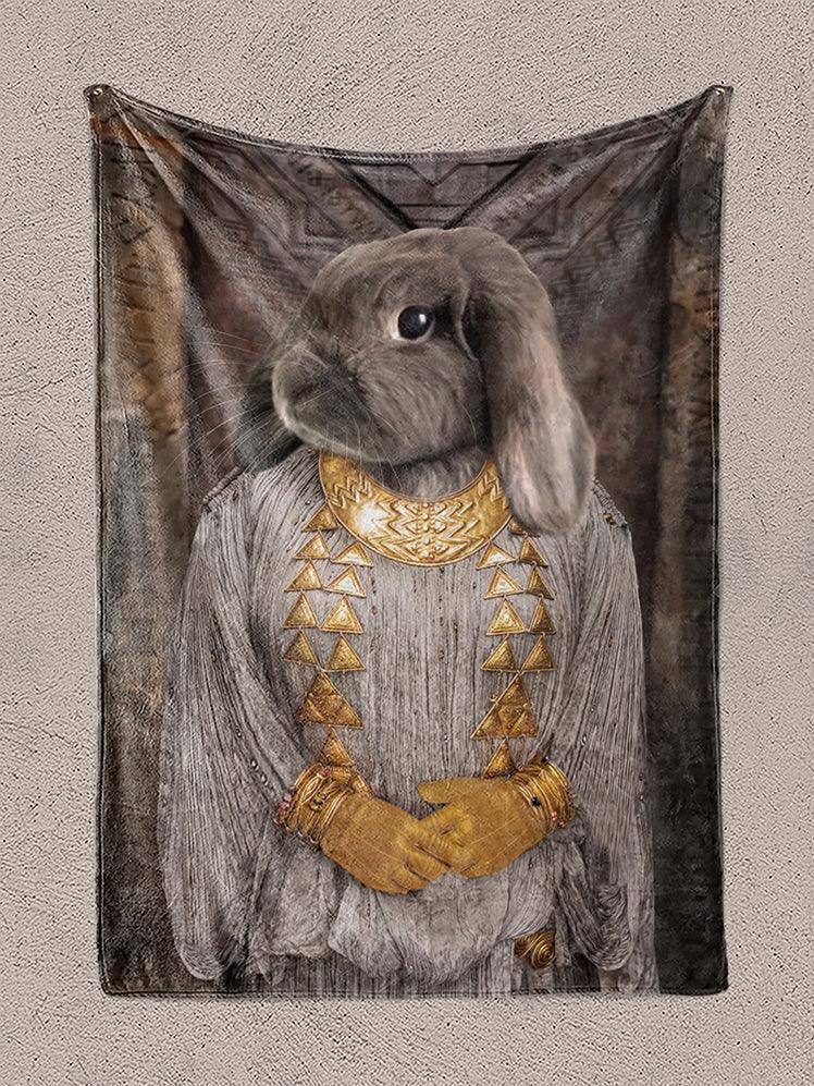 The Dwarf Princess - Custom Pet Blanket - NextGenPaws Pet Portraits