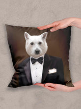Load image into Gallery viewer, The Gentleman - Custom Pet Pillow - NextGenPaws Pet Portraits
