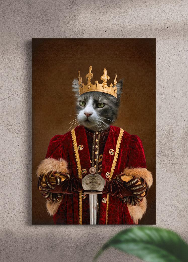 The King - Custom Pet Portrait - NextGenPaws Pet Portraits