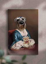 Load image into Gallery viewer, The Lady with Bow - Custom Pet Portrait - NextGenPaws Pet Portraits
