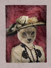 Load image into Gallery viewer, The Lady with Style - Custom Pet Blanket - NextGenPaws Pet Portraits