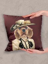 Load image into Gallery viewer, The Lady with Style - Custom Pet Pillow - NextGenPaws Pet Portraits