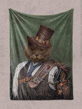 Load image into Gallery viewer, The Musketeer - Custom Pet Blanket - NextGenPaws Pet Portraits