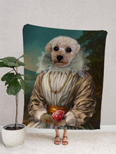 Load image into Gallery viewer, The Cream Princess - Custom Pet Blanket - NextGenPaws Pet Portraits