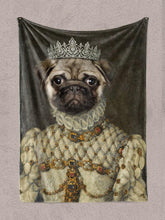 Load image into Gallery viewer, The Noblewoman - Custom Pet Blanket - NextGenPaws Pet Portraits