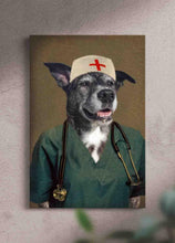 Load image into Gallery viewer, The Nurse - Custom Pet Portrait - NextGenPaws Pet Portraits