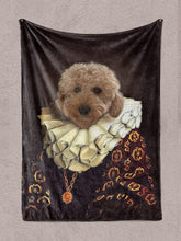 Load image into Gallery viewer, The Collarette - Custom Pet Blanket - NextGenPaws Pet Portraits