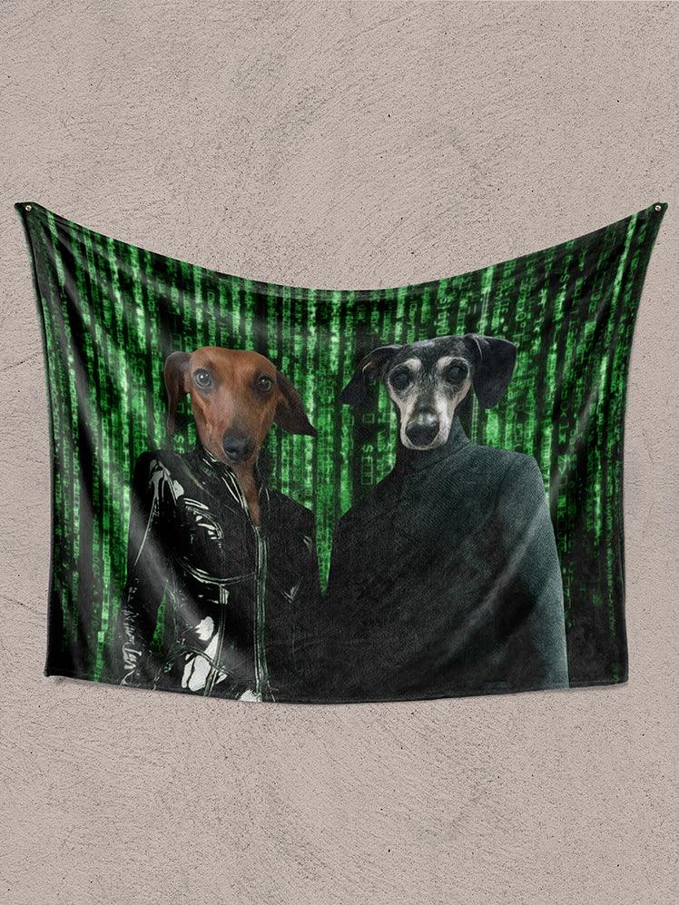 The Pawtrix - Custom Pet Blanket - NextGenPaws Pet Portraits