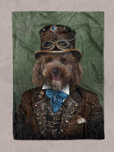 Load image into Gallery viewer, The Pilot - Custom Pet Blanket - NextGenPaws Pet Portraits