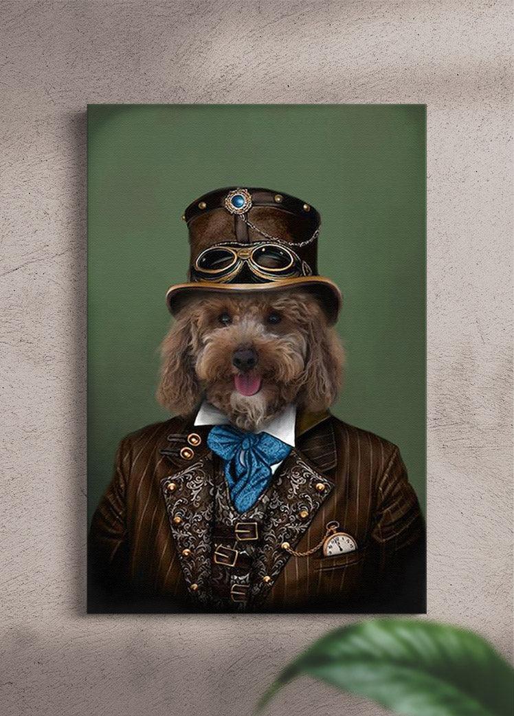 The Pilot - Custom Pet Portrait - NextGenPaws Pet Portraits