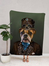 Load image into Gallery viewer, The Pilot - Custom Pet Blanket - NextGenPaws Pet Portraits
