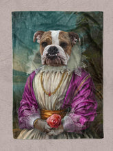 Load image into Gallery viewer, The Pink Princess - Custom Pet Blanket - NextGenPaws Pet Portraits