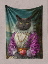 Load image into Gallery viewer, The Pink Princess - Custom Pet Blanket - NextGenPaws Pet Portraits