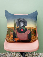 Load image into Gallery viewer, The Plant Lady - Custom Pet Pillow - NextGenPaws Pet Portraits