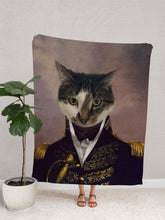 Load image into Gallery viewer, The President - Custom Pet Blanket - NextGenPaws Pet Portraits