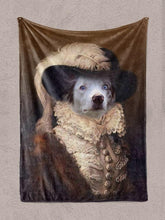 Load image into Gallery viewer, The Queen - Custom Pet Blanket - NextGenPaws Pet Portraits