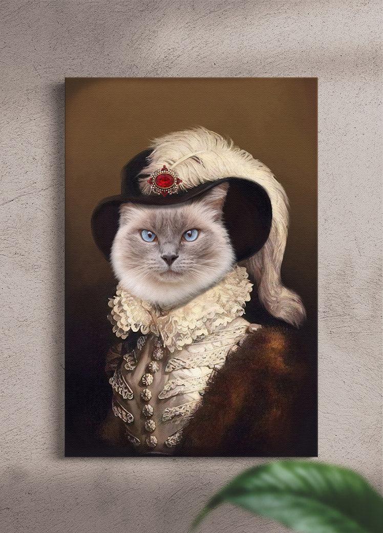 The Queen - Custom Pet Portrait - NextGenPaws Pet Portraits