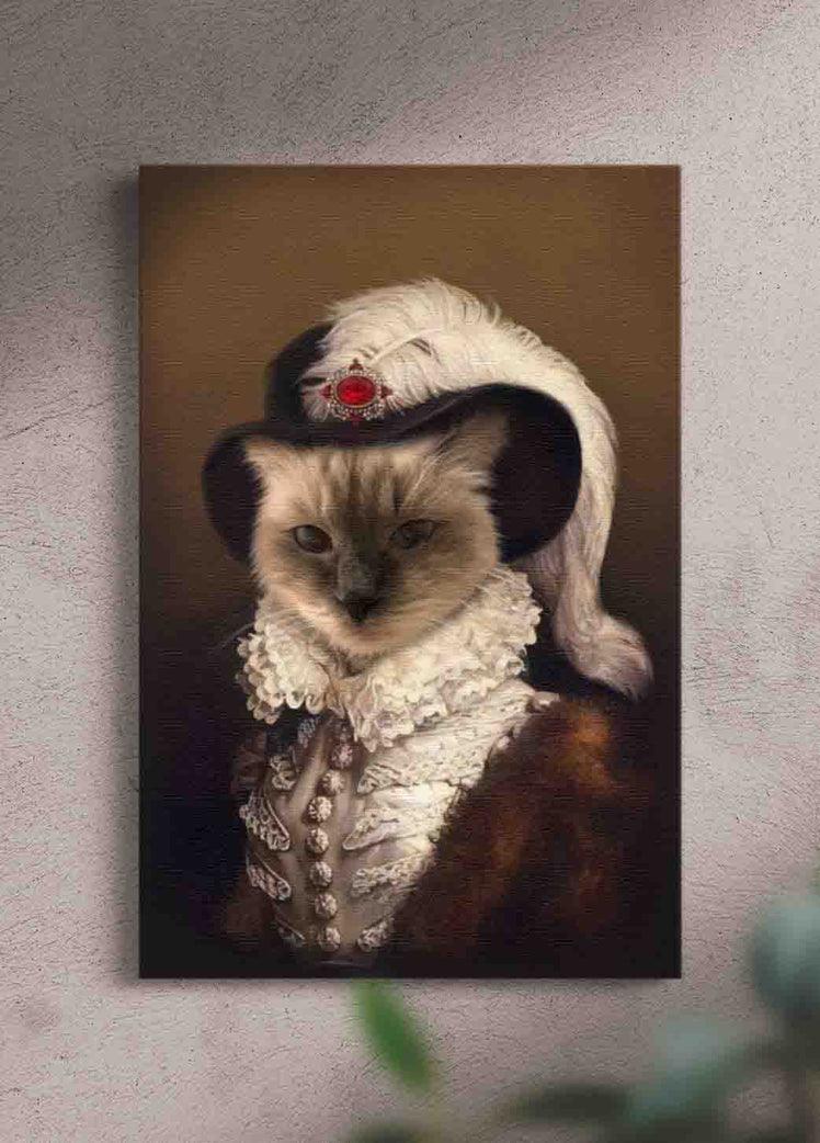 The Queen - Custom Pet Portrait - NextGenPaws Pet Portraits