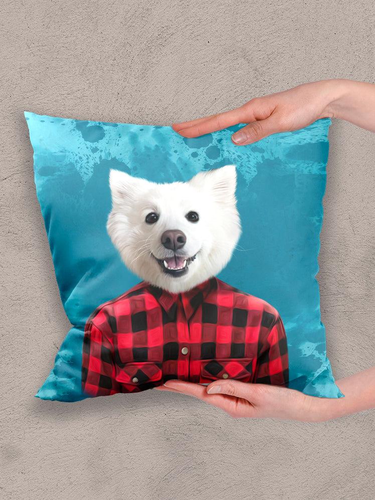 The Red Shirt - Custom Pet Pillow - NextGenPaws Pet Portraits