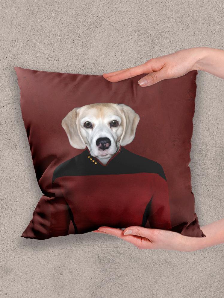 The Trekkie - Custom Pet Pillow - NextGenPaws Pet Portraits