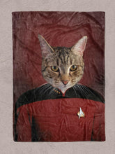 Load image into Gallery viewer, The Trekkie - Custom Pet Blanket - NextGenPaws Pet Portraits