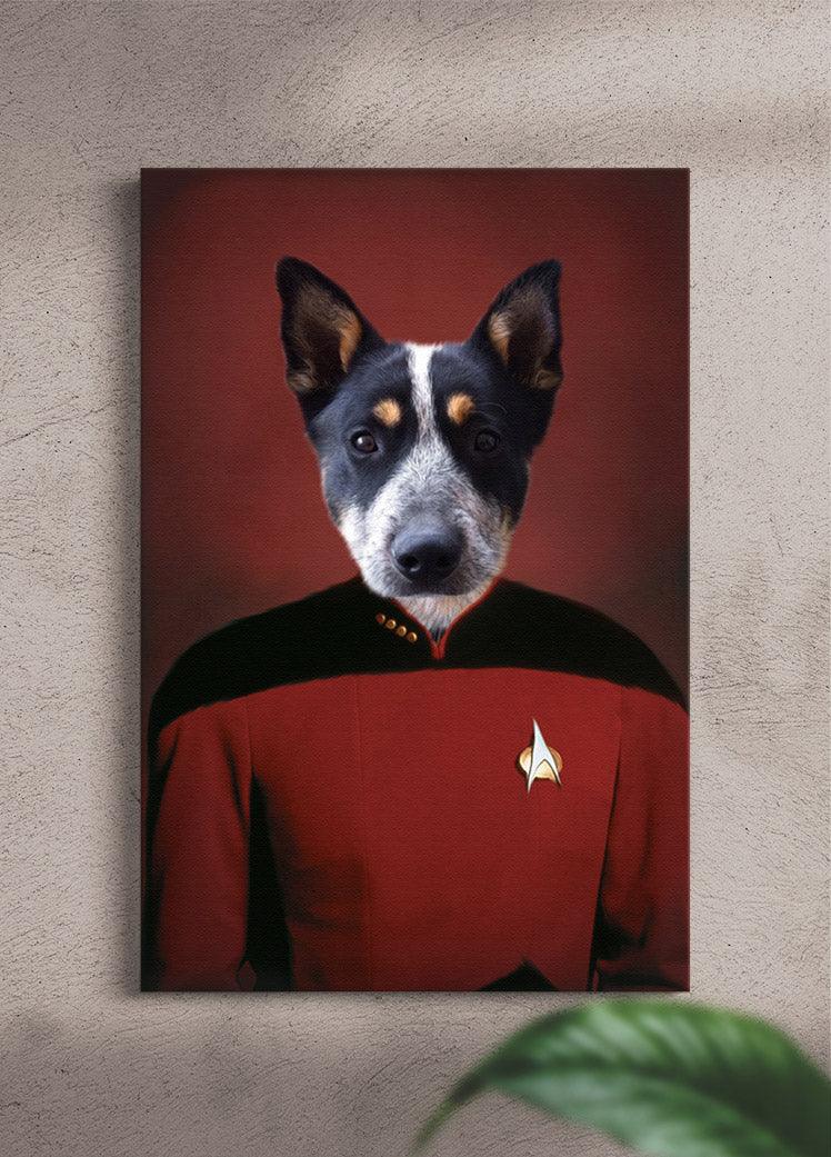 The Trekkie - Custom Pet Portrait - NextGenPaws Pet Portraits